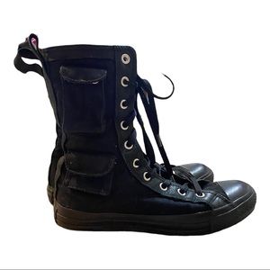 Converse high tops double side pocket mens size 7